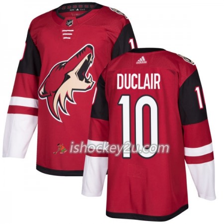 Mænd NHL Arizona Coyotes Trøje Anthony Duclair 10 Adidas 2017-2018 Maroon Authentic